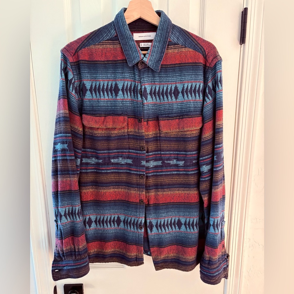 Urban Outfitters Southwestern Overshirt / Flannel